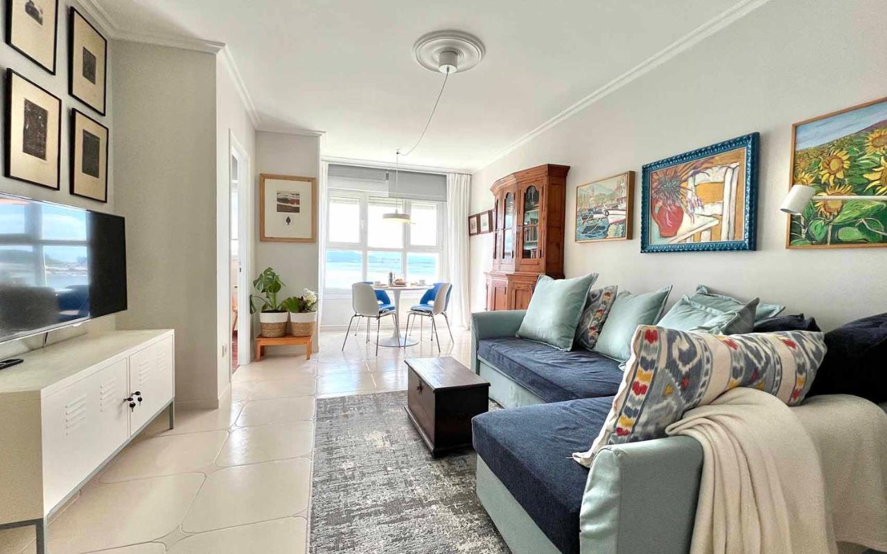 Ferienwohnung El Mirador De Playa Rodeira, Cangas Exterior foto