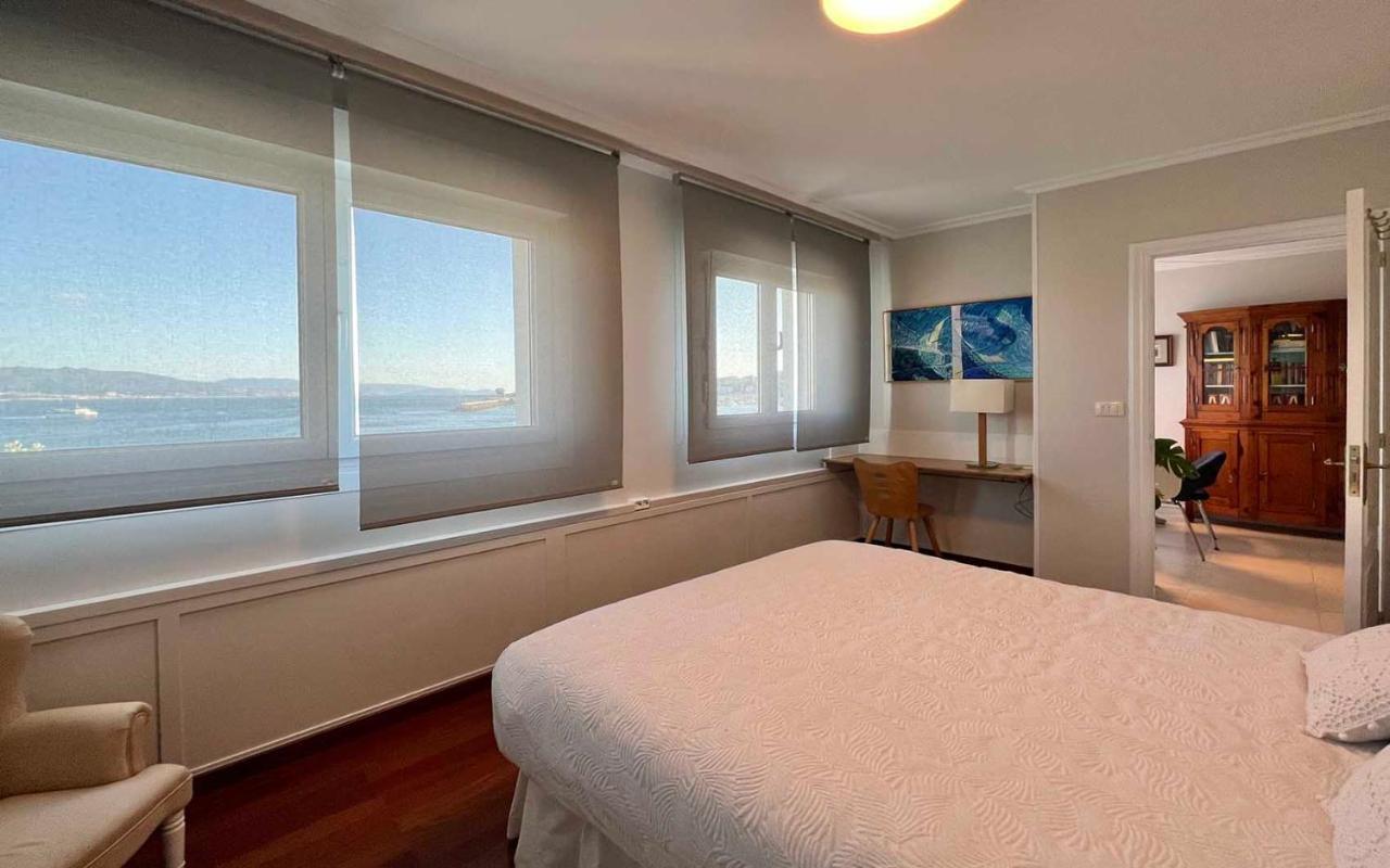 Ferienwohnung El Mirador De Playa Rodeira, Cangas Exterior foto