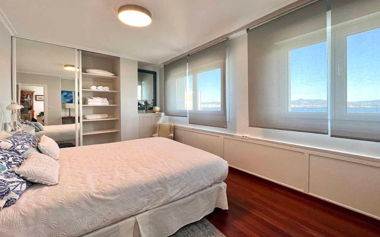 Ferienwohnung El Mirador De Playa Rodeira, Cangas Exterior foto