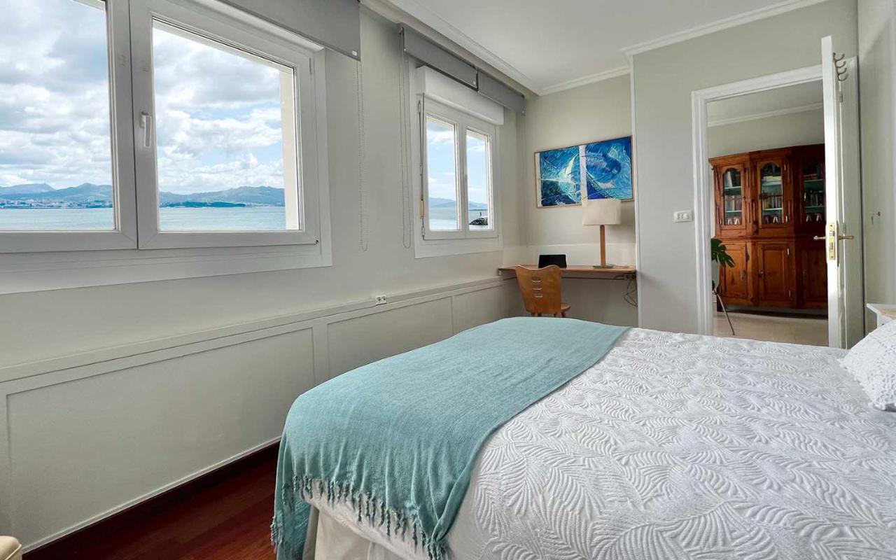 Ferienwohnung El Mirador De Playa Rodeira, Cangas Exterior foto